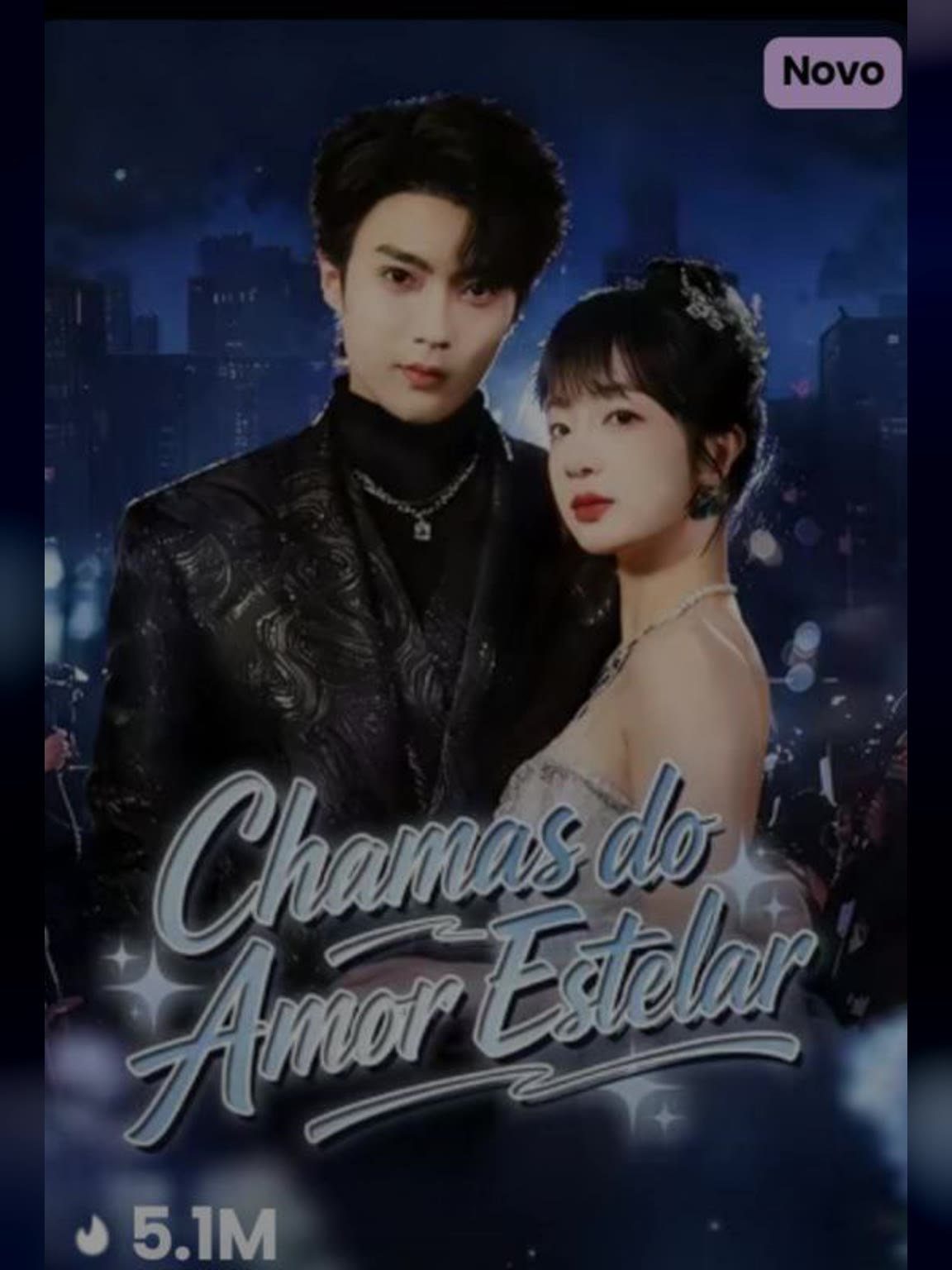 Capa de Chamas no amor Estelar