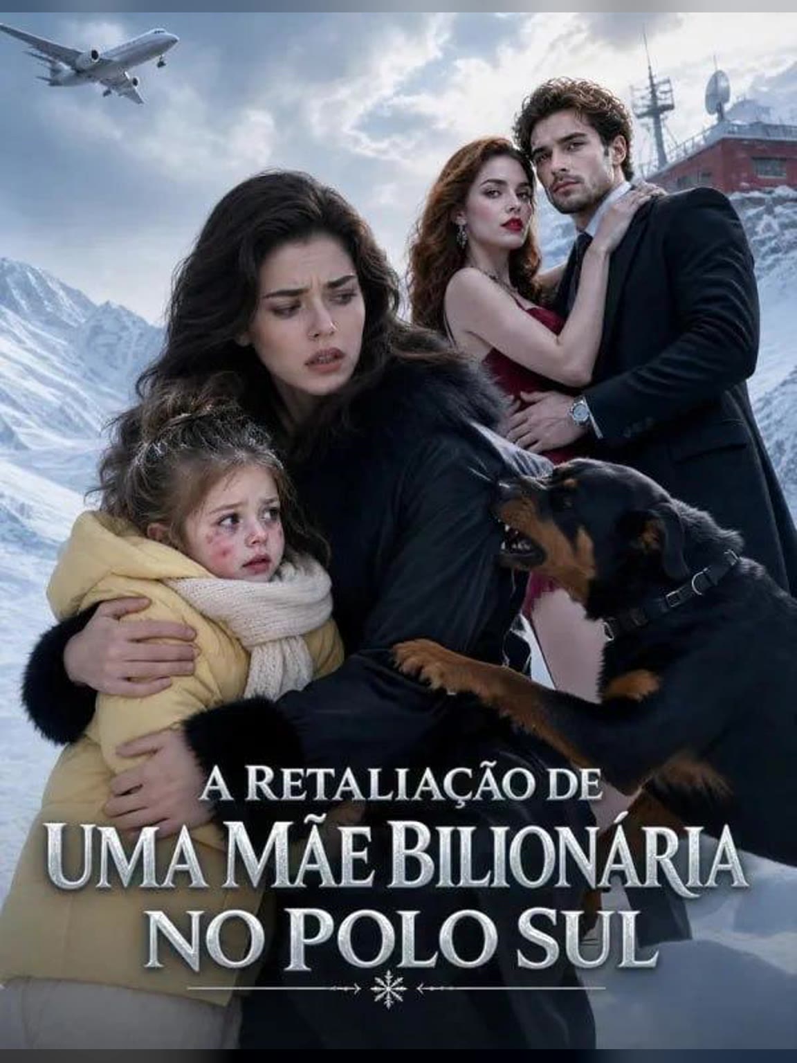 Capa de A Retaliação de uma Mãe Bilionária no Polo Sul