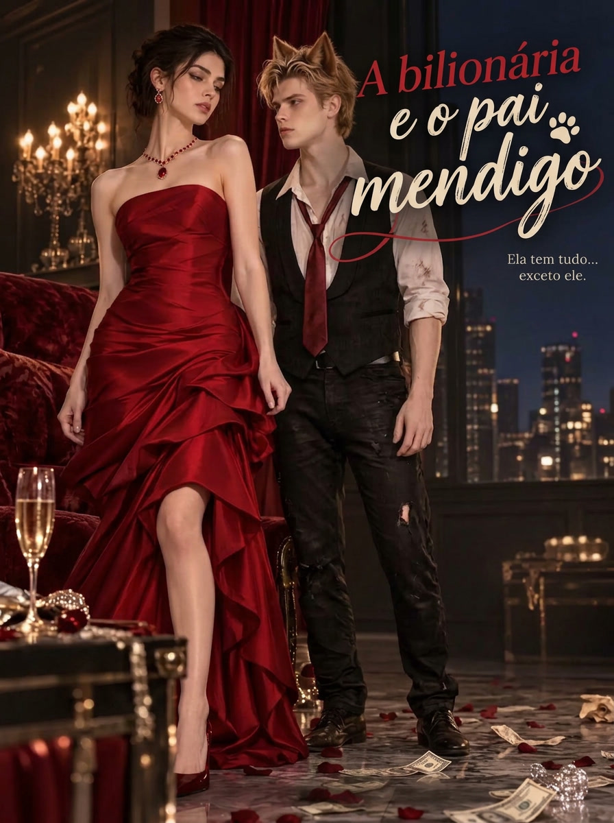 Capa de A bilionária e o pai mendigo