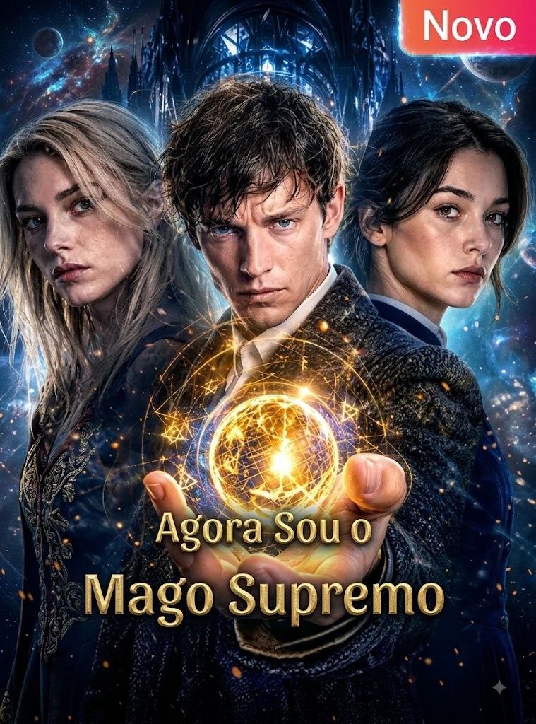 Capa de Agora Sou O Mago Supremo