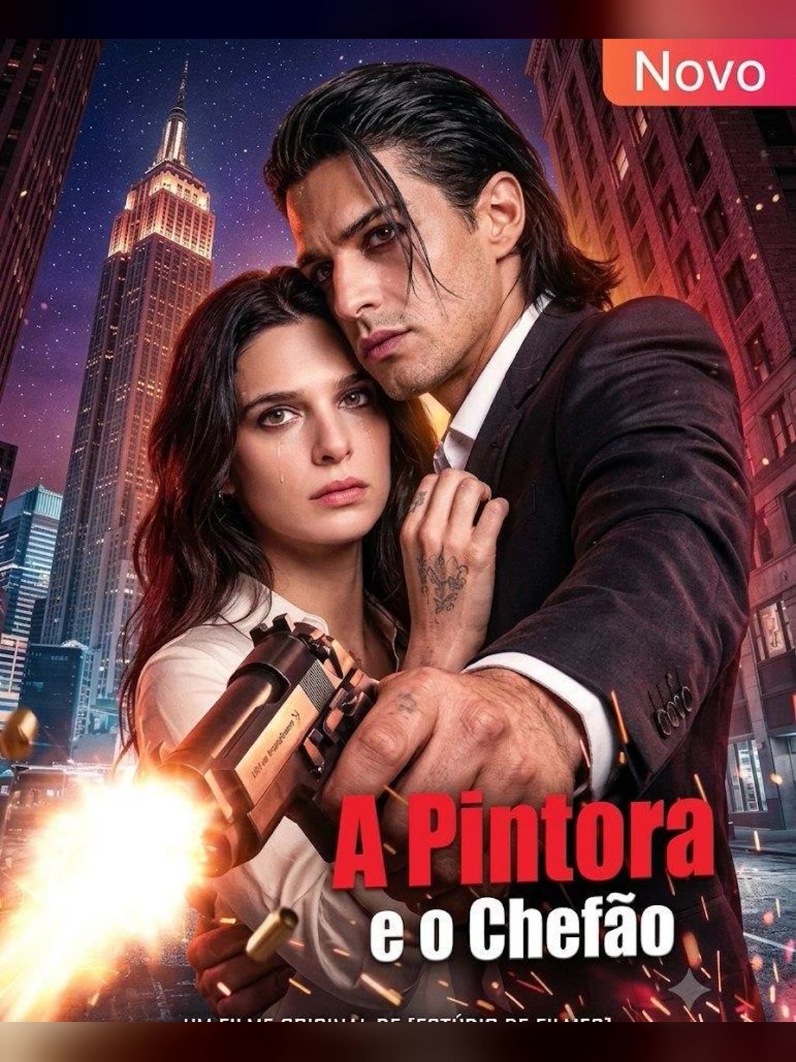 Capa de A Pintora e o Chefão