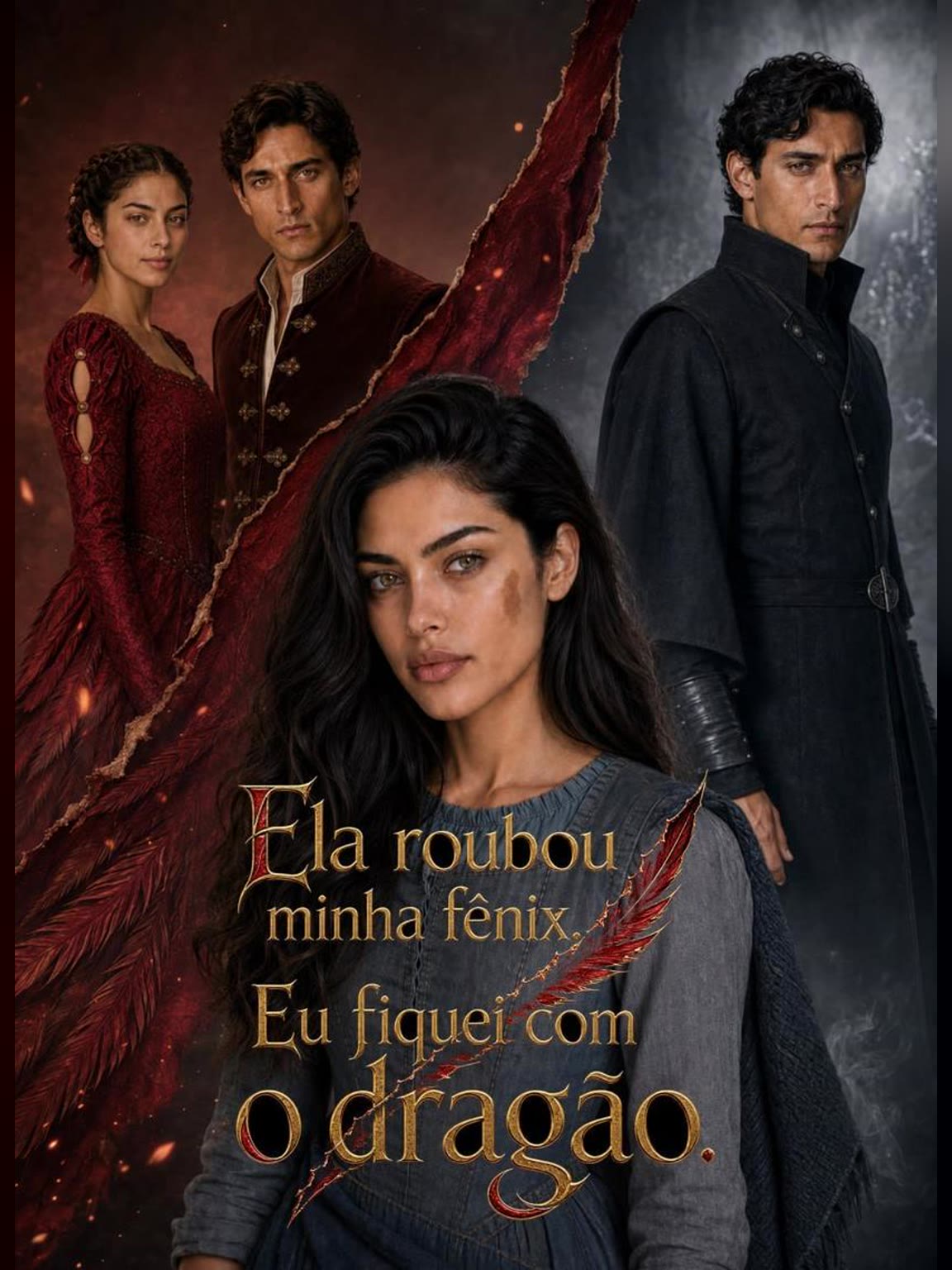 Capa de Ela Roubou Minha Fênix, Eu Fiquei com o Dragão
