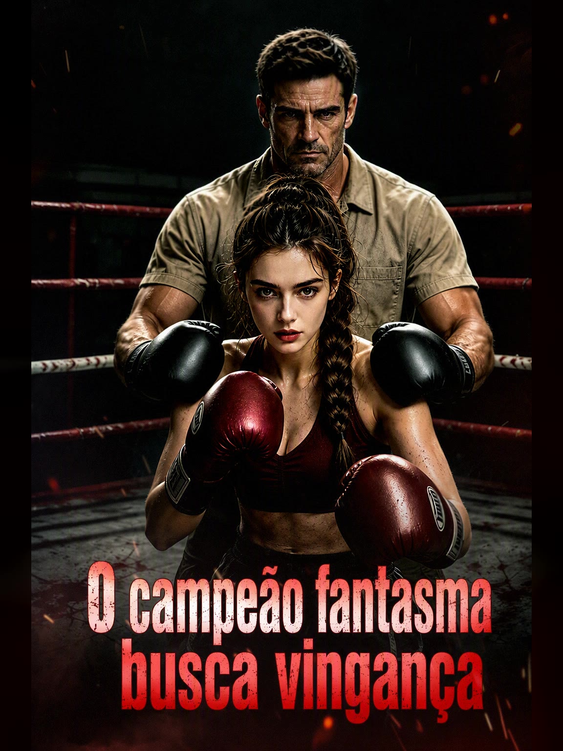 Capa de O campeão fantasma busca vingança