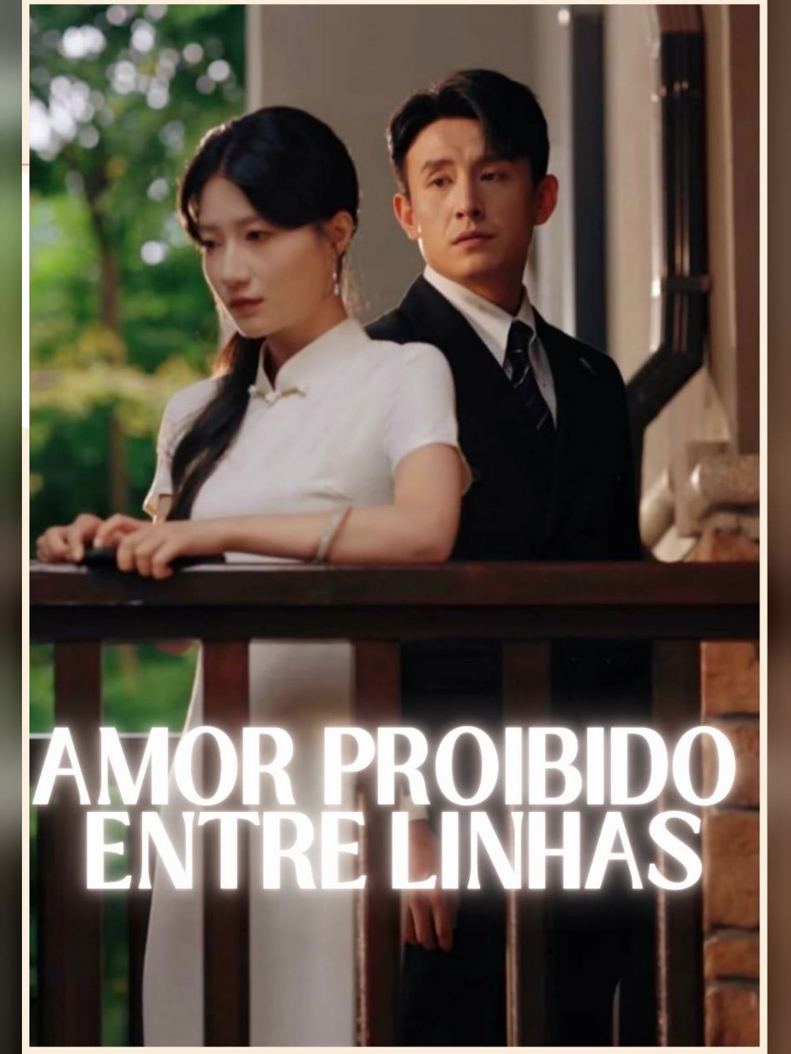 Capa de Amor proibido entre Linhas