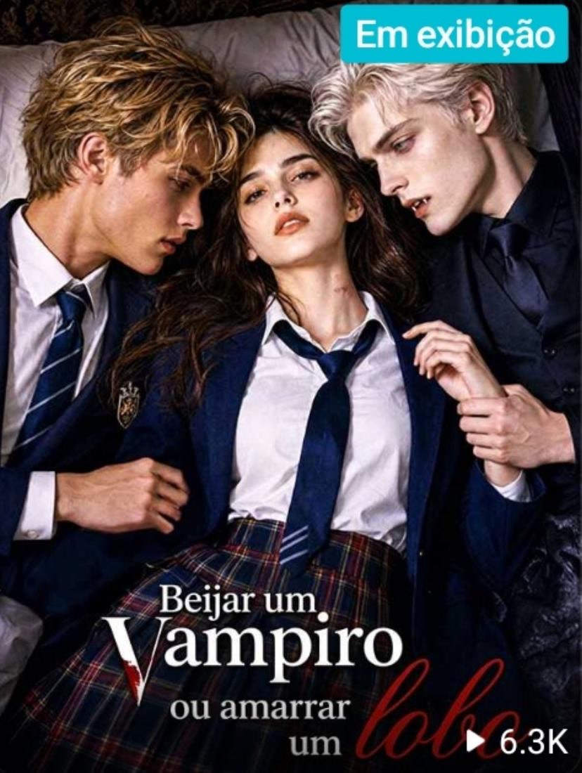 Capa de Beijar um Vampiro Ou Amarrar um Lobo