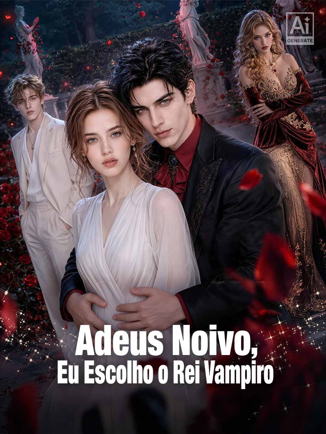 Capa de Adeus Noivo, Eu Escolho o Rei Vampiro