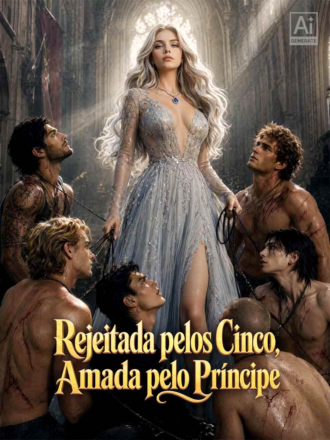 Capa de Rejeitada pelos Cinco, Amada pelo Príncipe