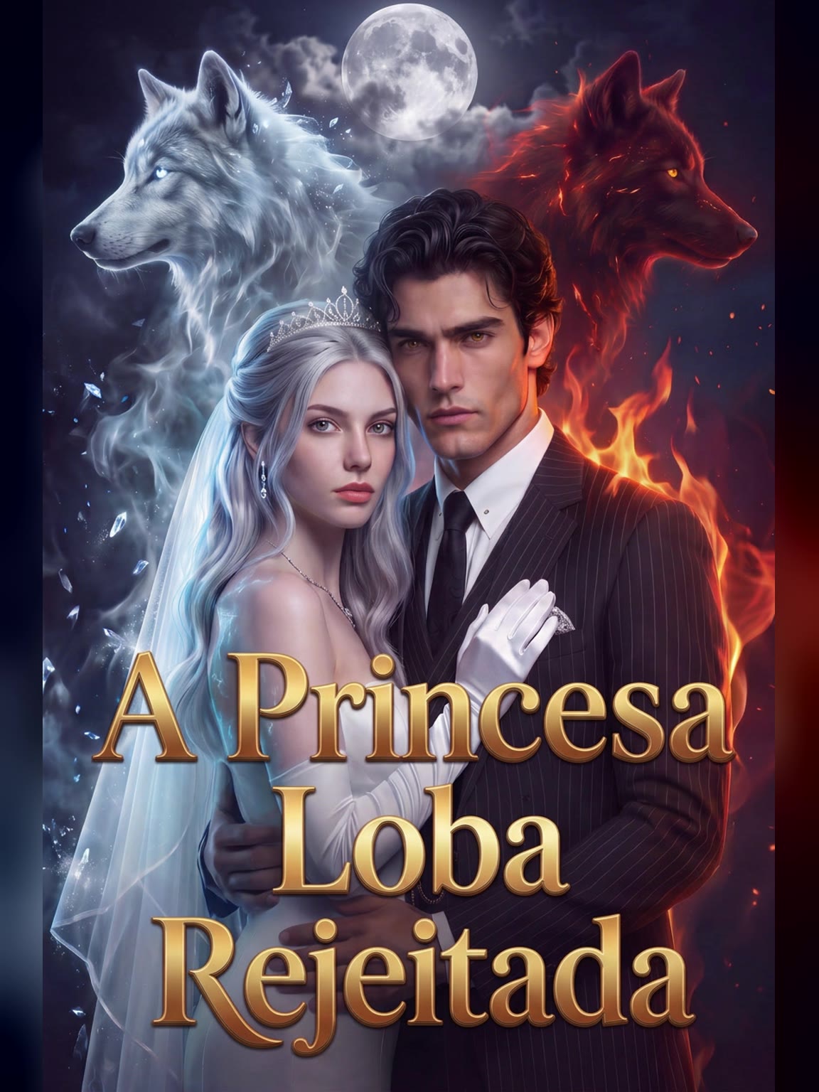 Capa de A princesa loba rejeitada