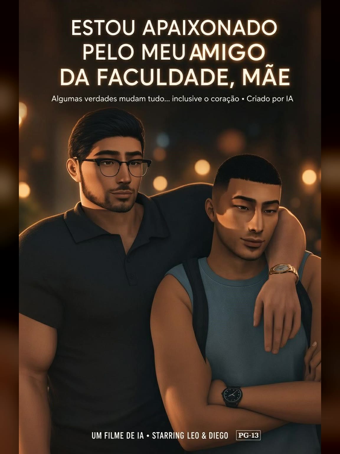 Capa de estou apaixonado pelo meu amigo da faculdade Mãe