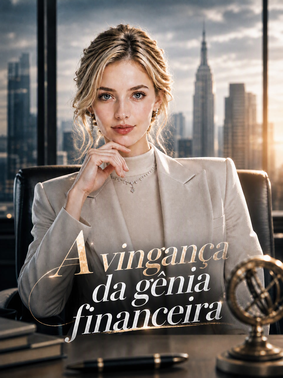 Capa de A vingança da gênia financeira