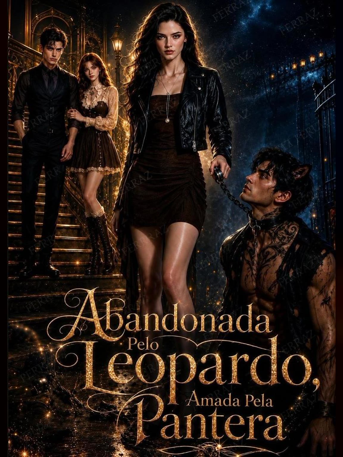 Capa de Abandonada Pelo Leopardo, Amada Pela Pantera