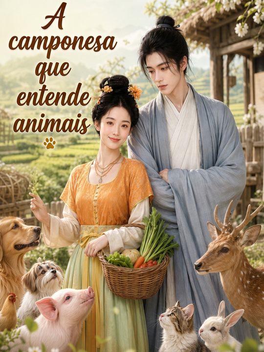Capa de A camponesa que entende animais