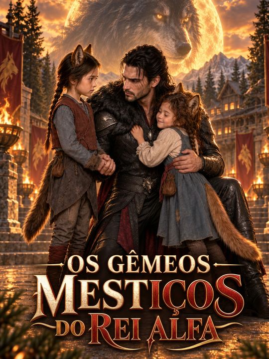 Capa de Os gêmeos mestiços do rei alfa