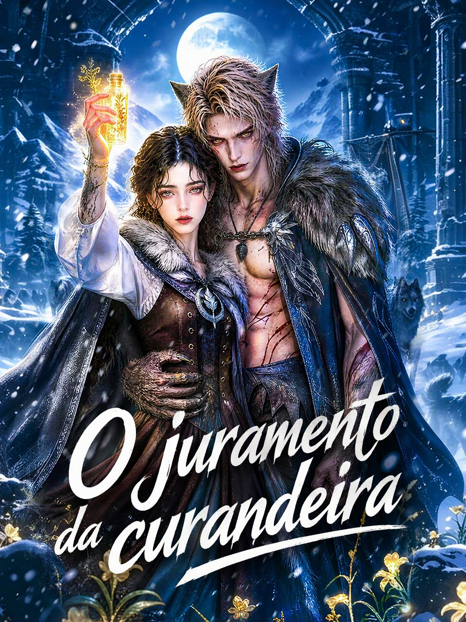 Capa de O juramento da curandeira