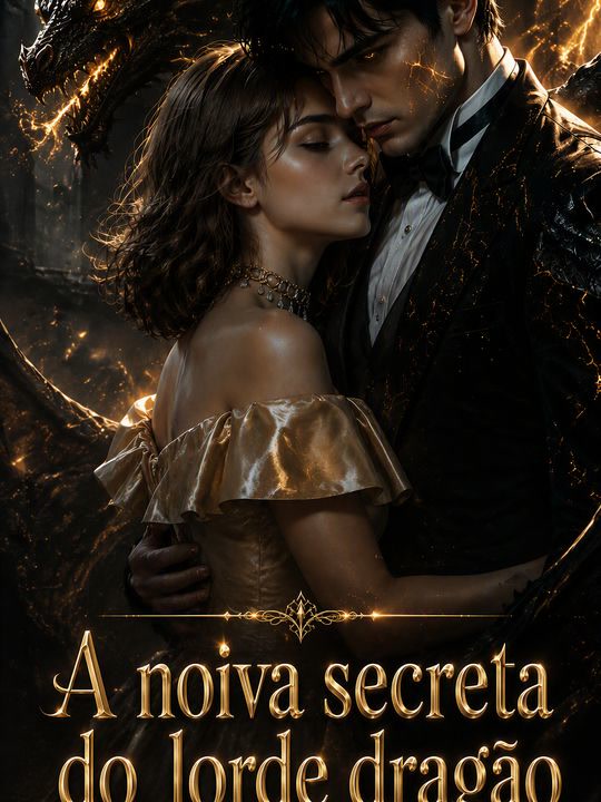 Capa de A noiva secreta do lorde dragão