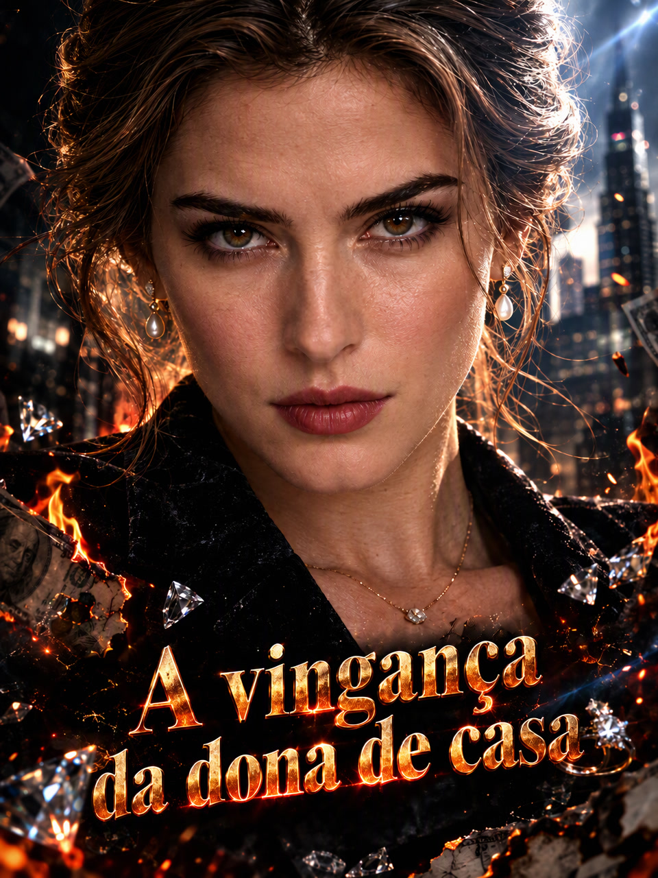 Capa de A vingança da dona de casa