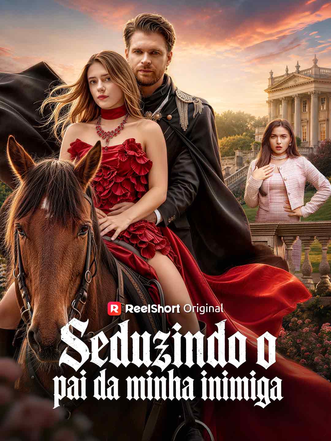 Capa de Seduzindo o pai da minha inimiga