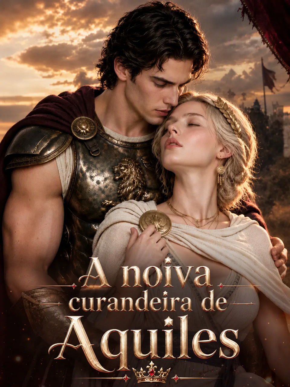 Capa de A noiva curandeira de Aquiles