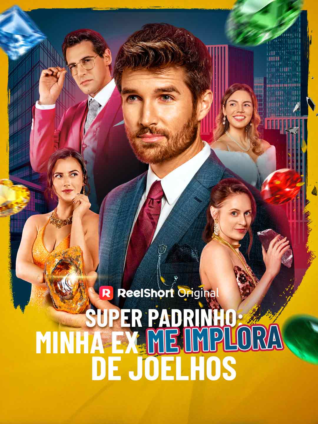 Capa de Super Padrinho Minha Ex Me Implora de Joelhos