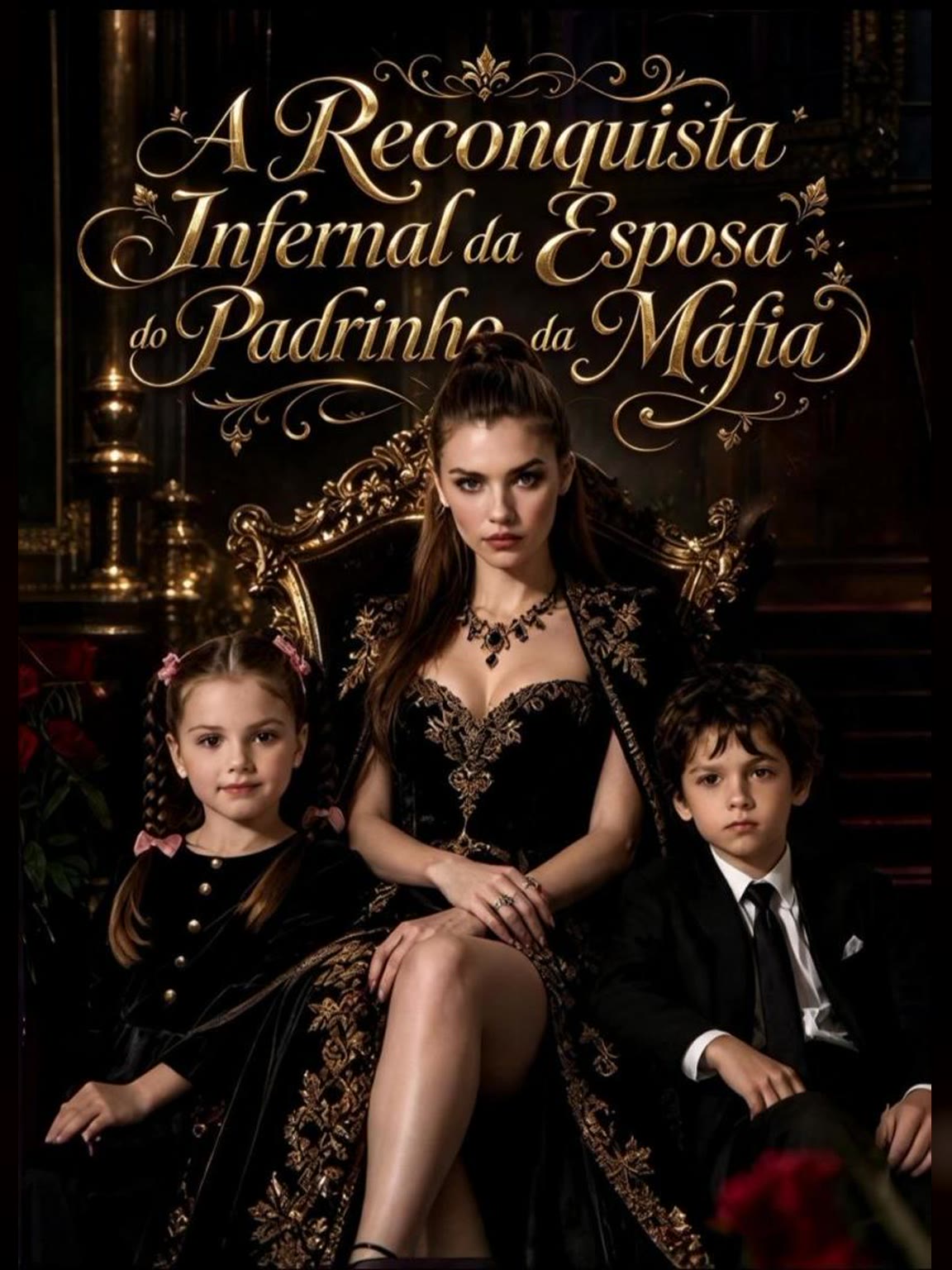 Capa de A Reconquista Infernal da Esposa do Padrinho da Máfia