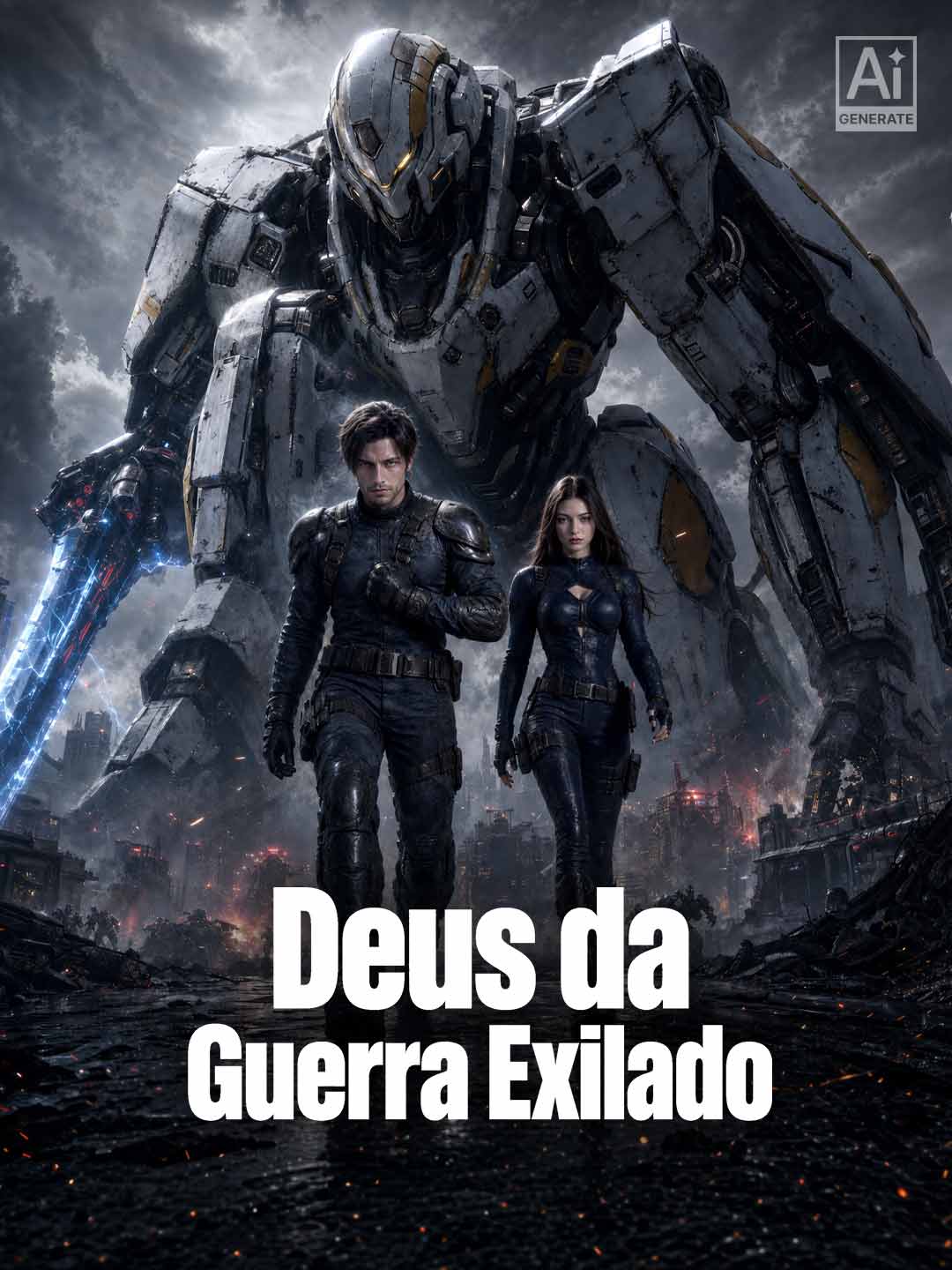 Capa de Deus da Guerra Exilado