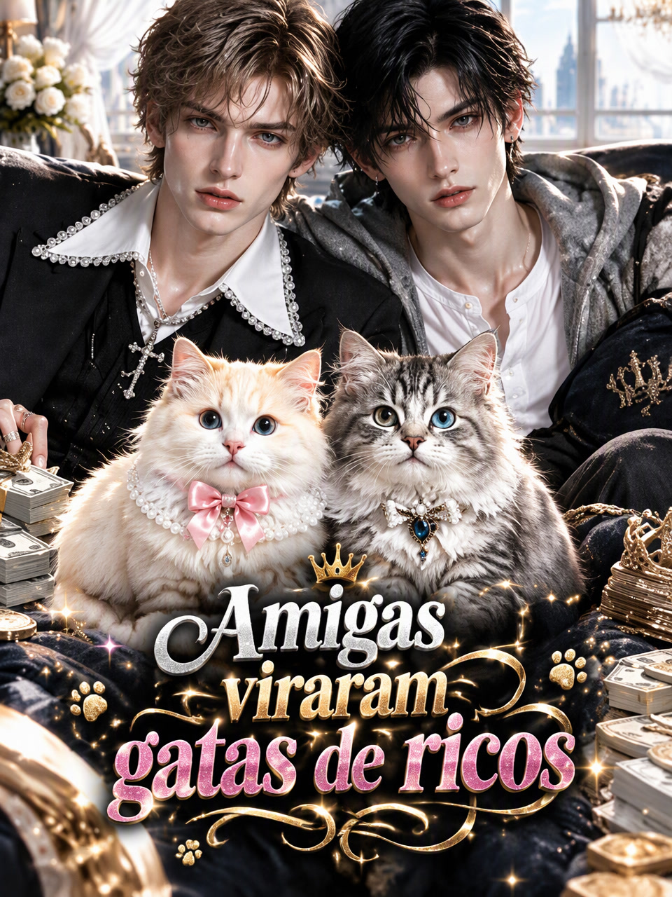 Capa de Amigas viraram gatas de ricos