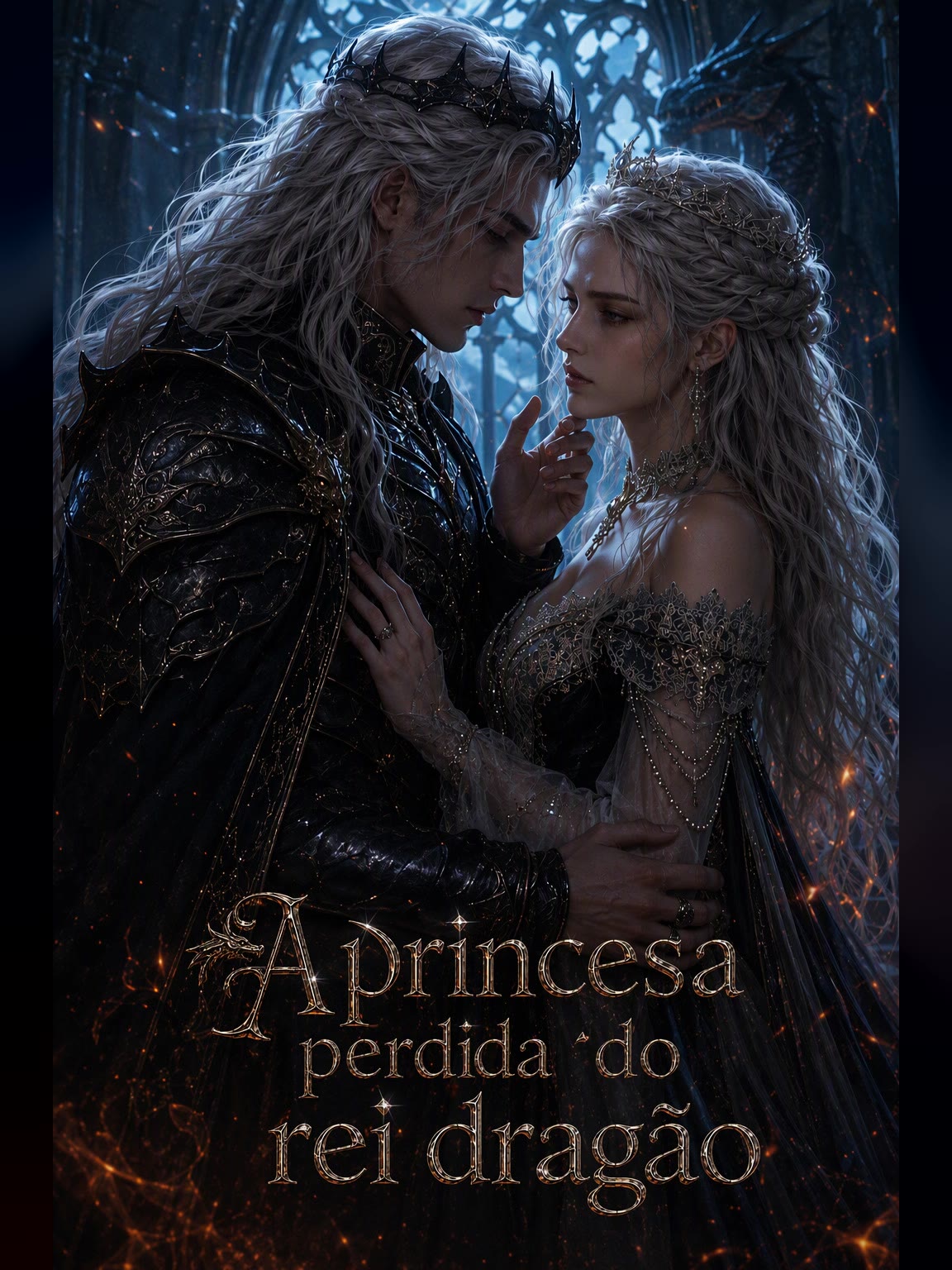 Capa de A princesa perdida do rei dragão