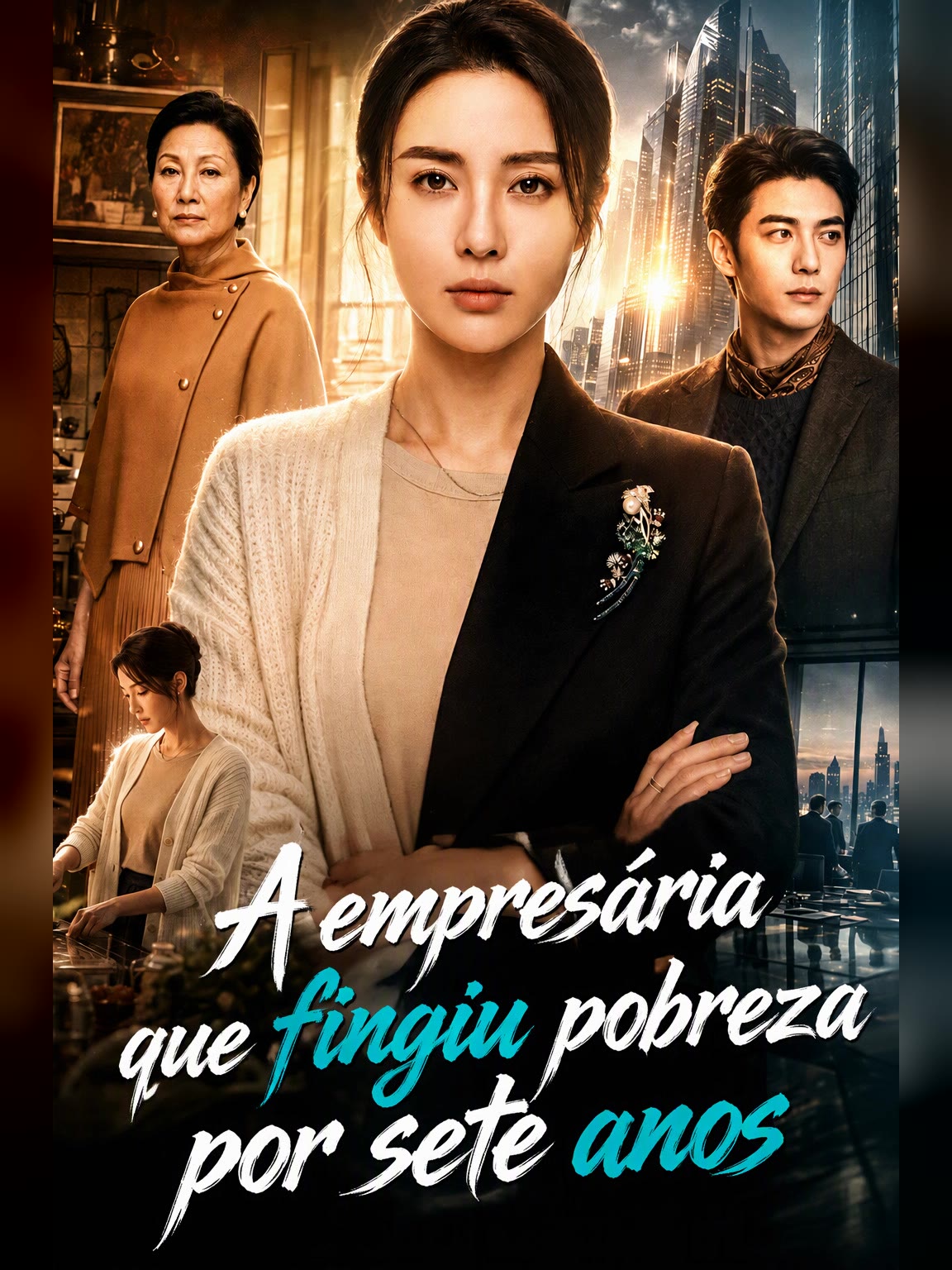 Capa de A empresária que fingiu pobreza por sete anos