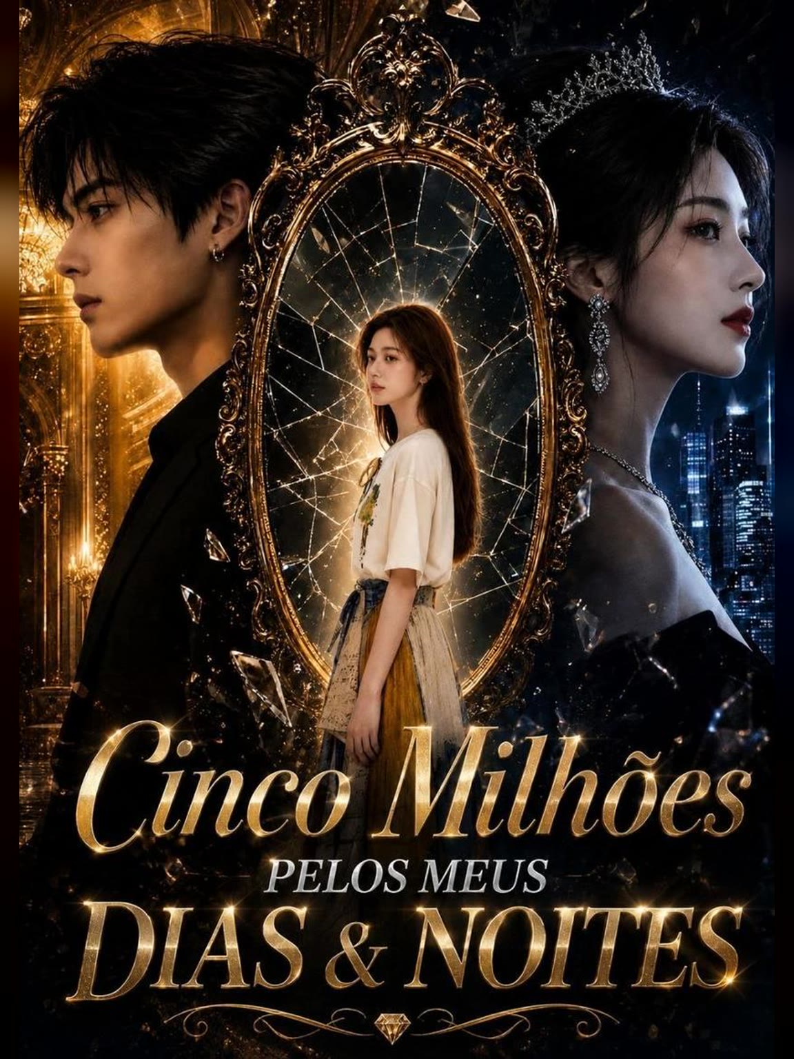 Capa de Cinco Milhões Pelos Meus Dias e Noites