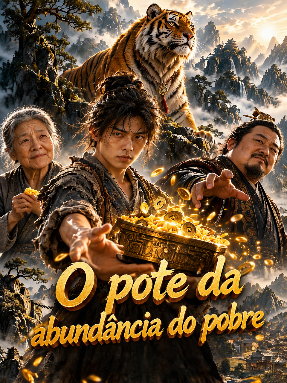 Capa de O pote da abundância do pobre