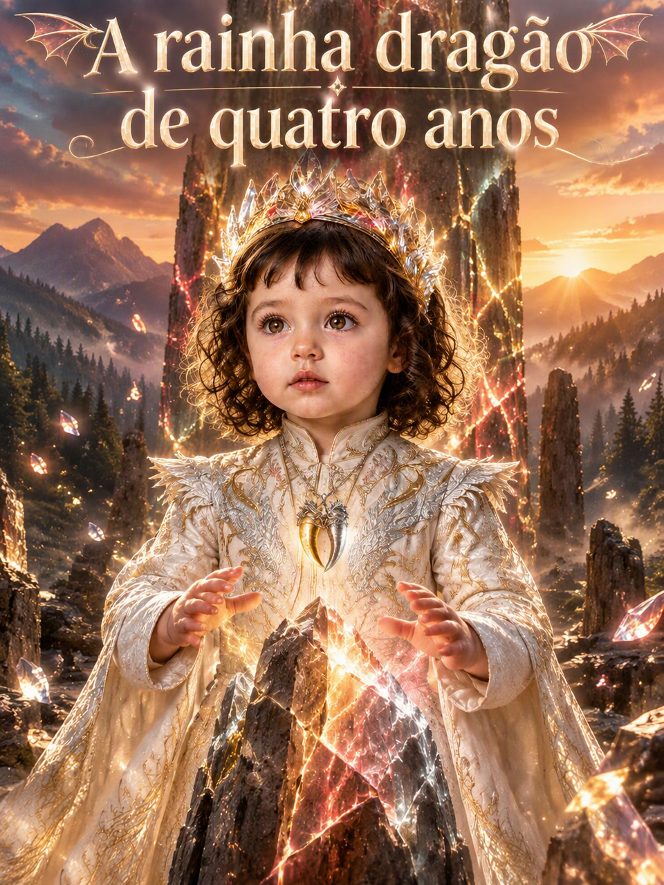 Capa de A rainha dragão de quatro anos