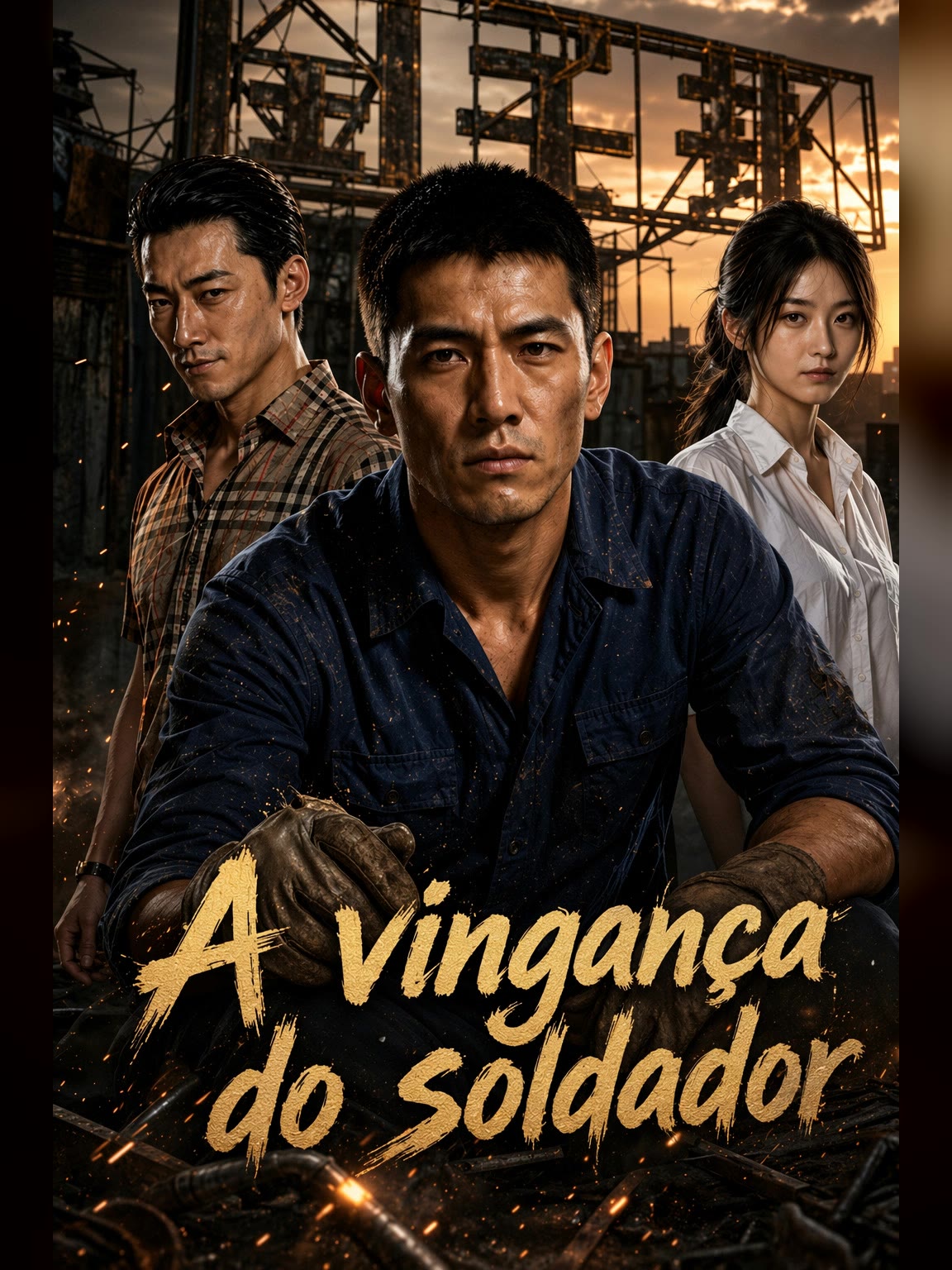 Capa de A vingança do soldador