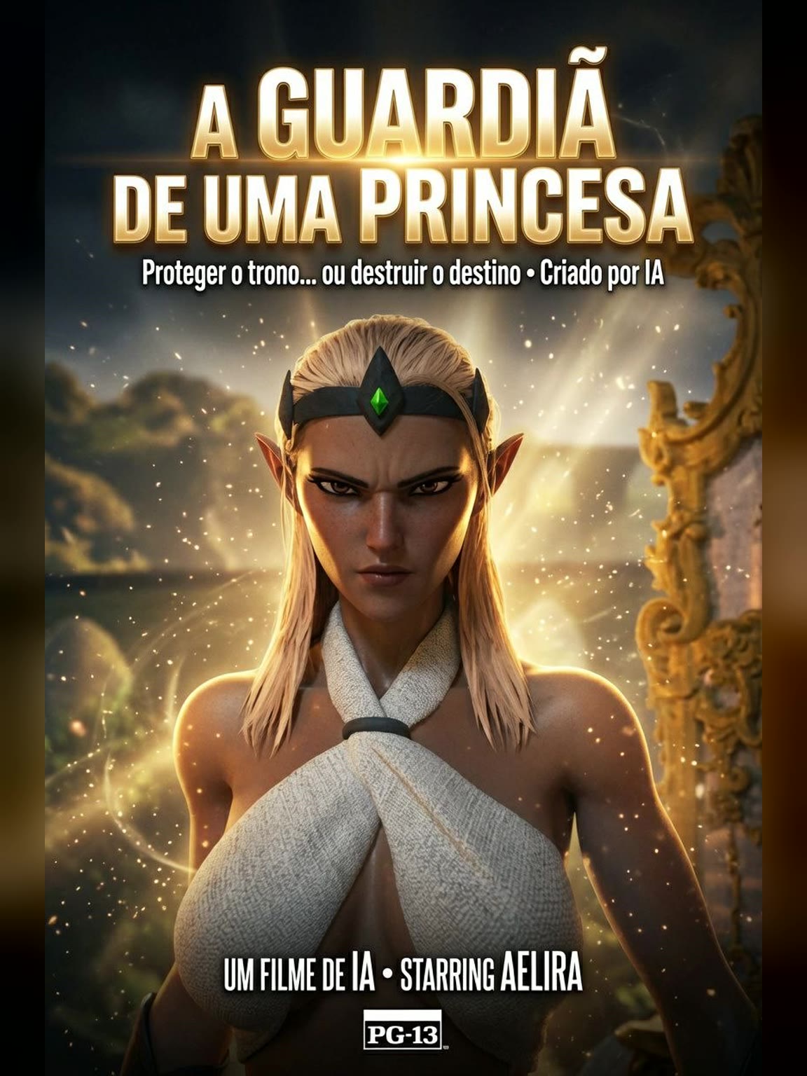Capa de A Guardiã de uma Princesa