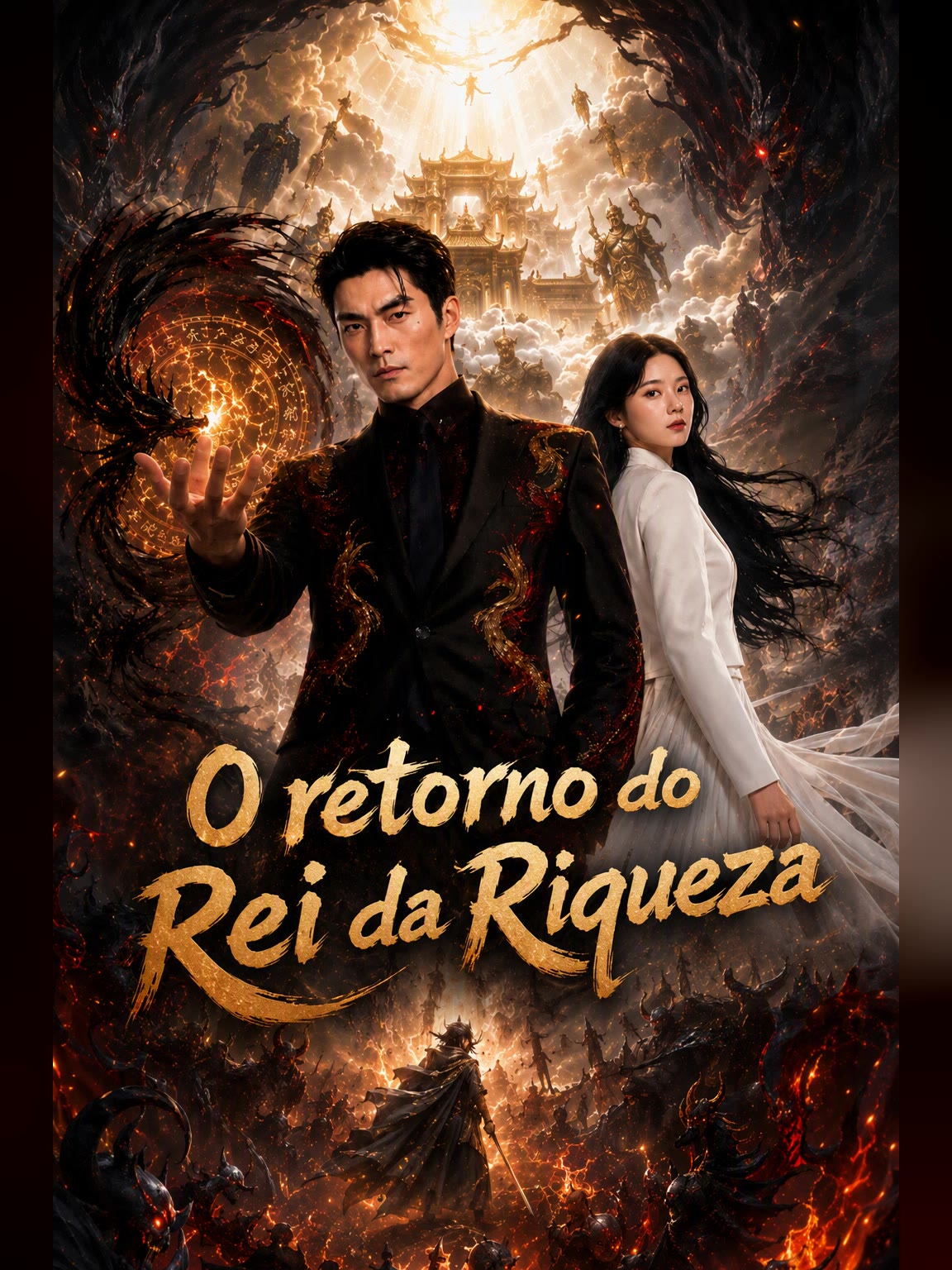 Capa de O retorno do Rei da Riqueza