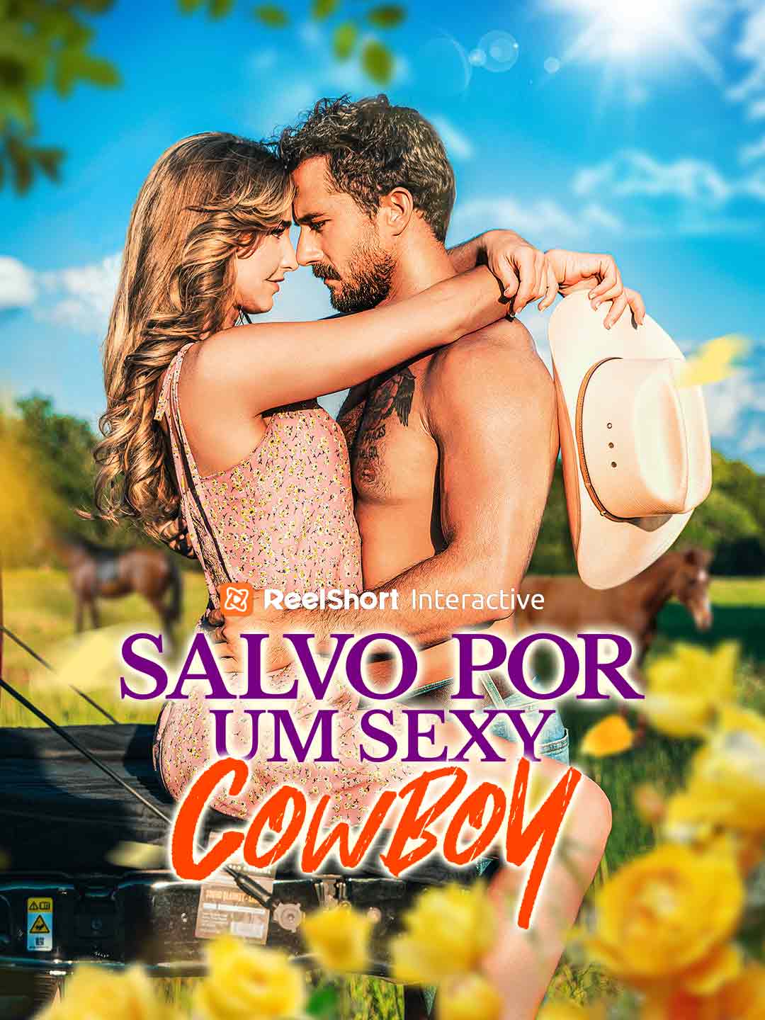 Capa de Salvo por um Sexy Cowboy