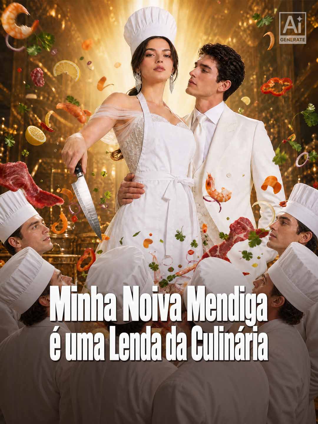 Capa de Minha Noiva Mendiga é Uma Lenda da Culinária