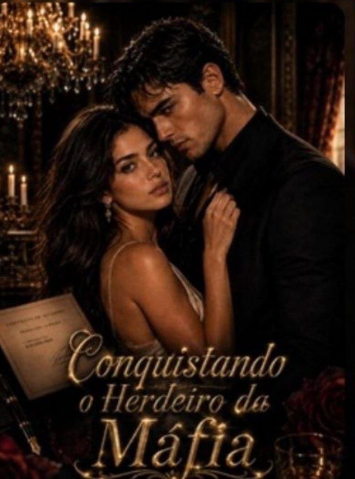 Capa de Conquistando o Herdeiro da Máfia