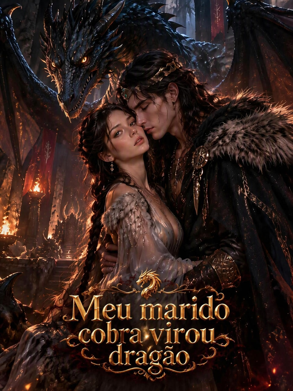 Capa de Meu marido cobra virou dragão