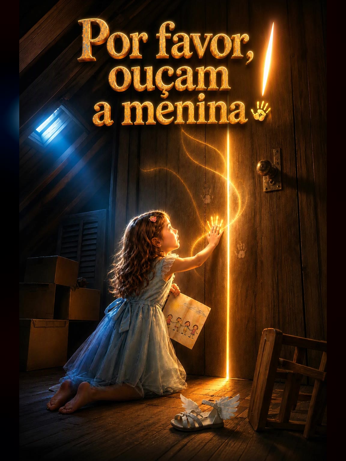 Capa de Por favor, ouçam a menina