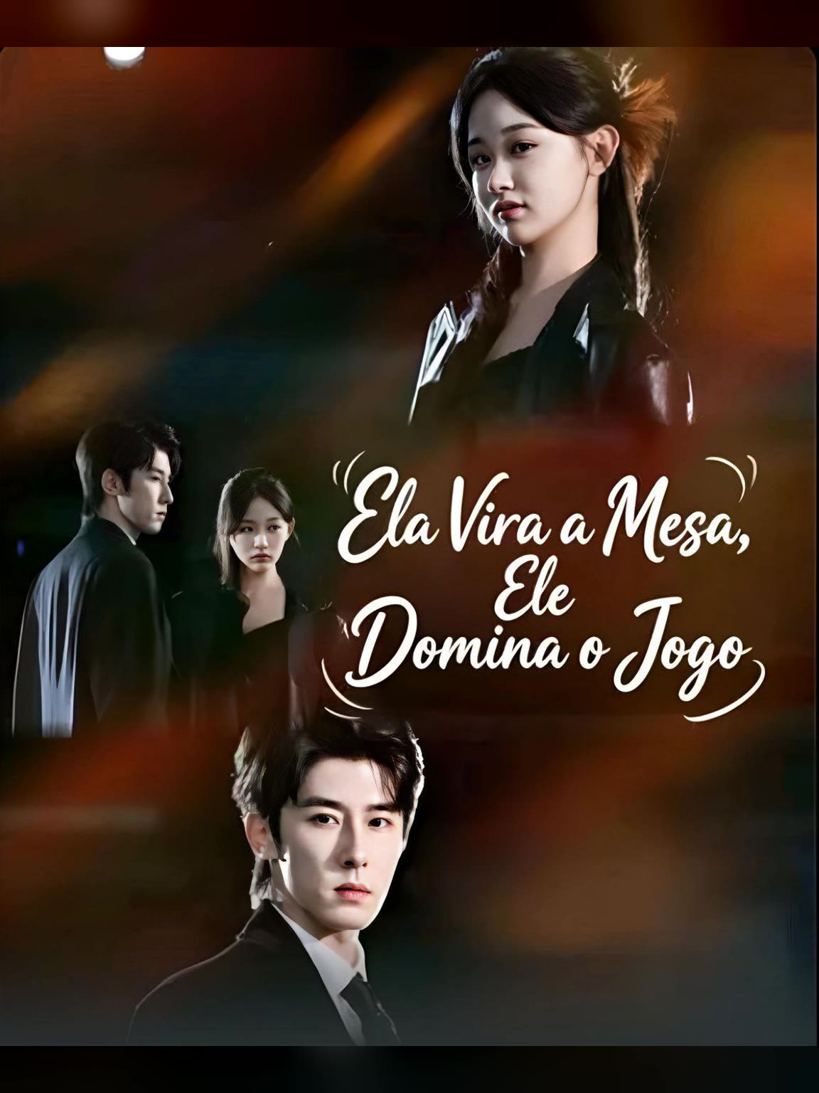 Capa de Ela vira a mesa, Ele Domina o Jogo
