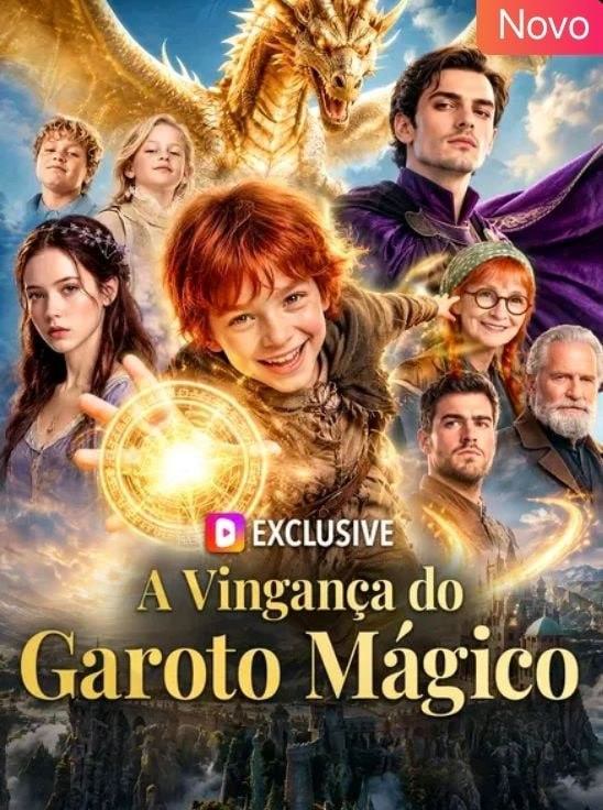 Capa de A Vingança do Garoto Mágico
