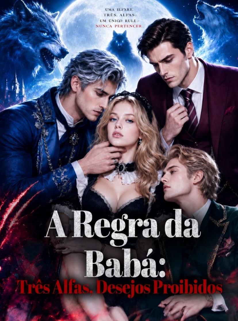 Capa de A Regra Da Babá - Três Alfas, Desejos Proibidos
