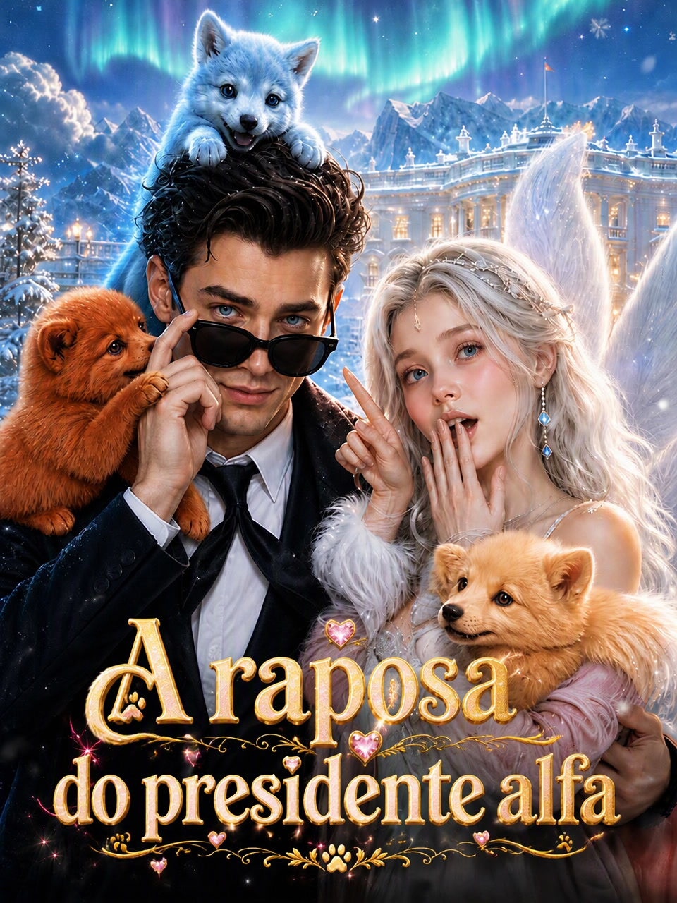 Capa de A raposa do presidente alfa