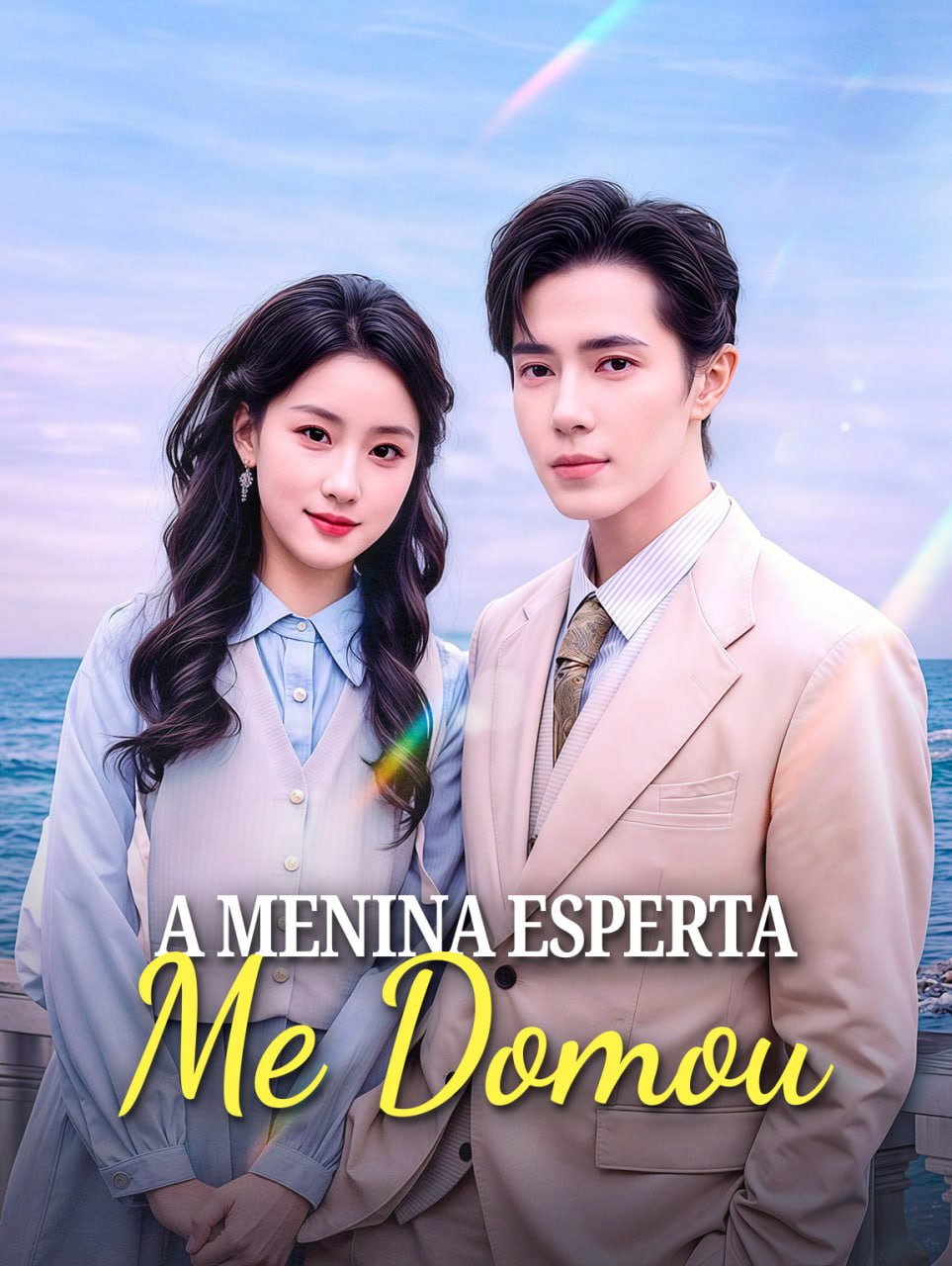 Capa de A Menina esperta me Domou