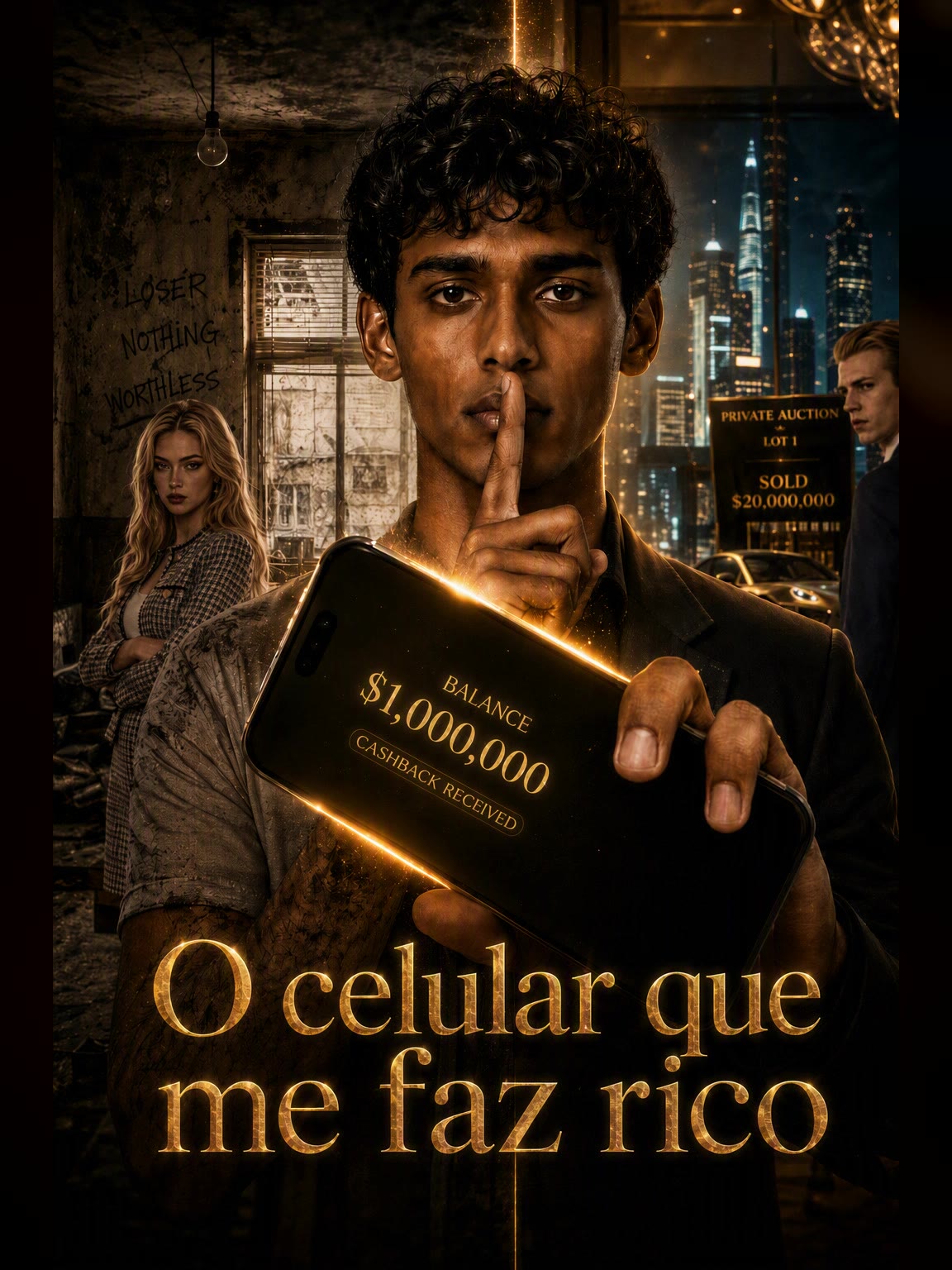 Capa de O celular que me faz rico