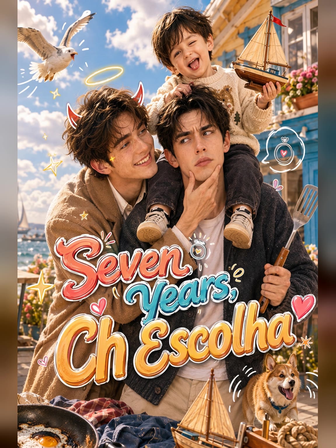 Capa de Sete anos, me escolha