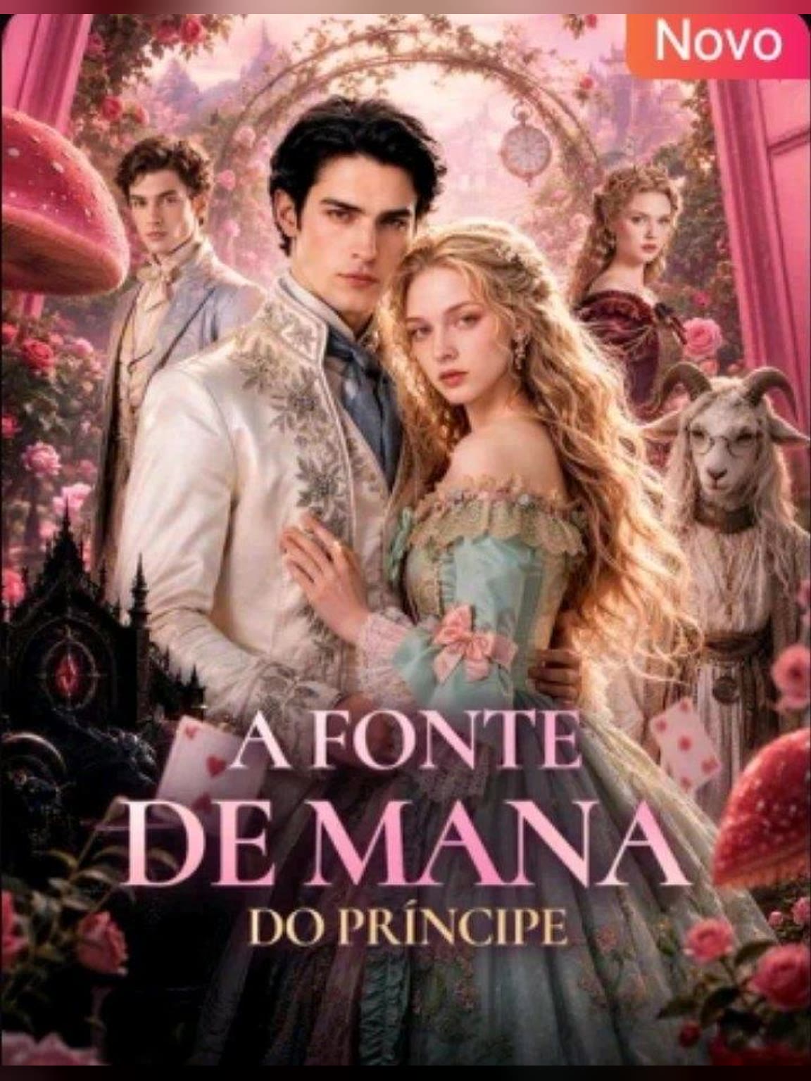 Capa de A Fonte de Mana do Príncipe
