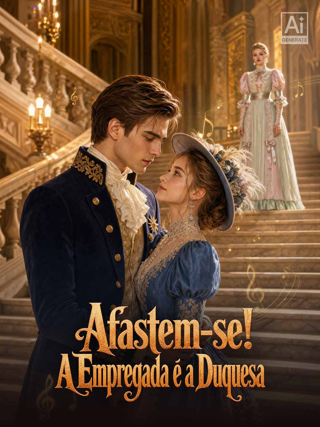 Capa de Afastem-se! A Empregada é a Duquesa