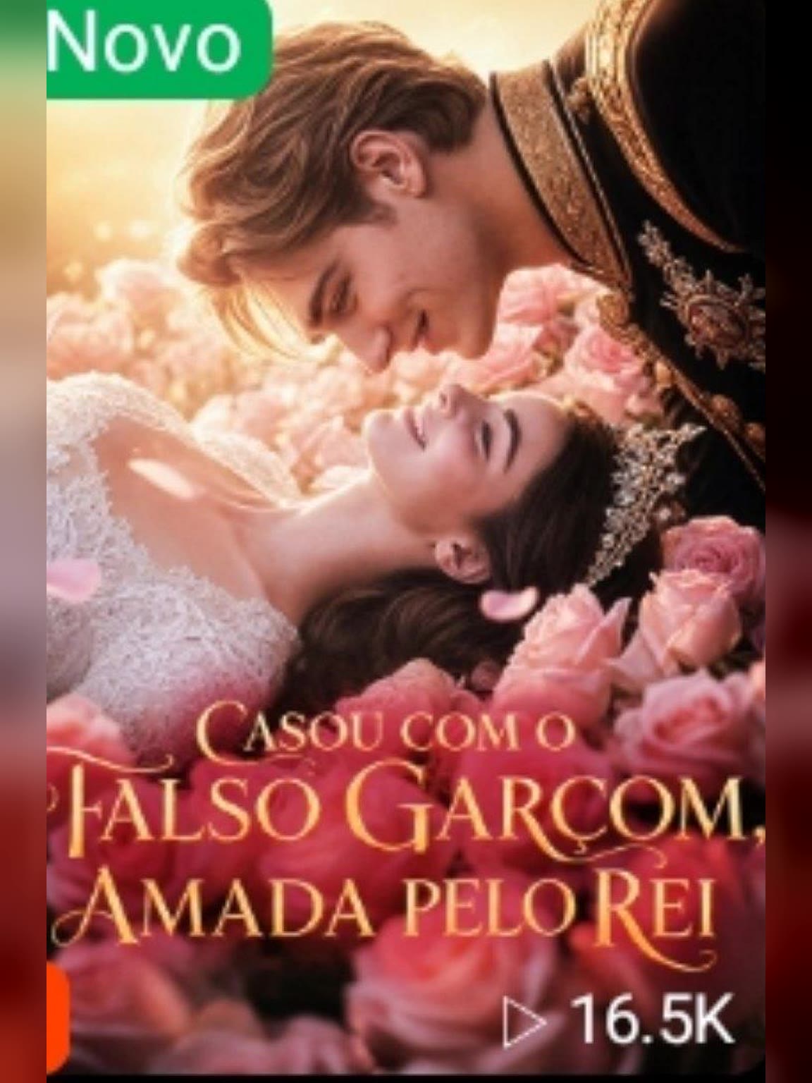 Capa de Casou com o Falso Garçom, Amada Pelo Rei