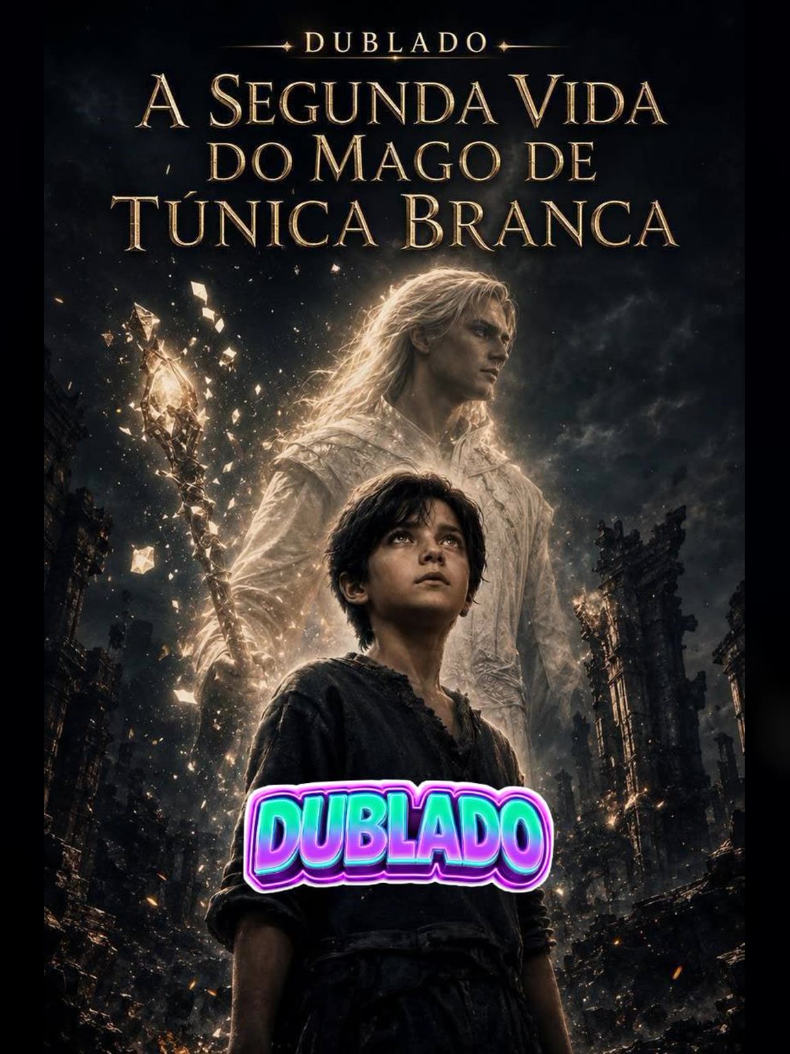 Capa de A Segunda Vida do Mago de Túnica Branca